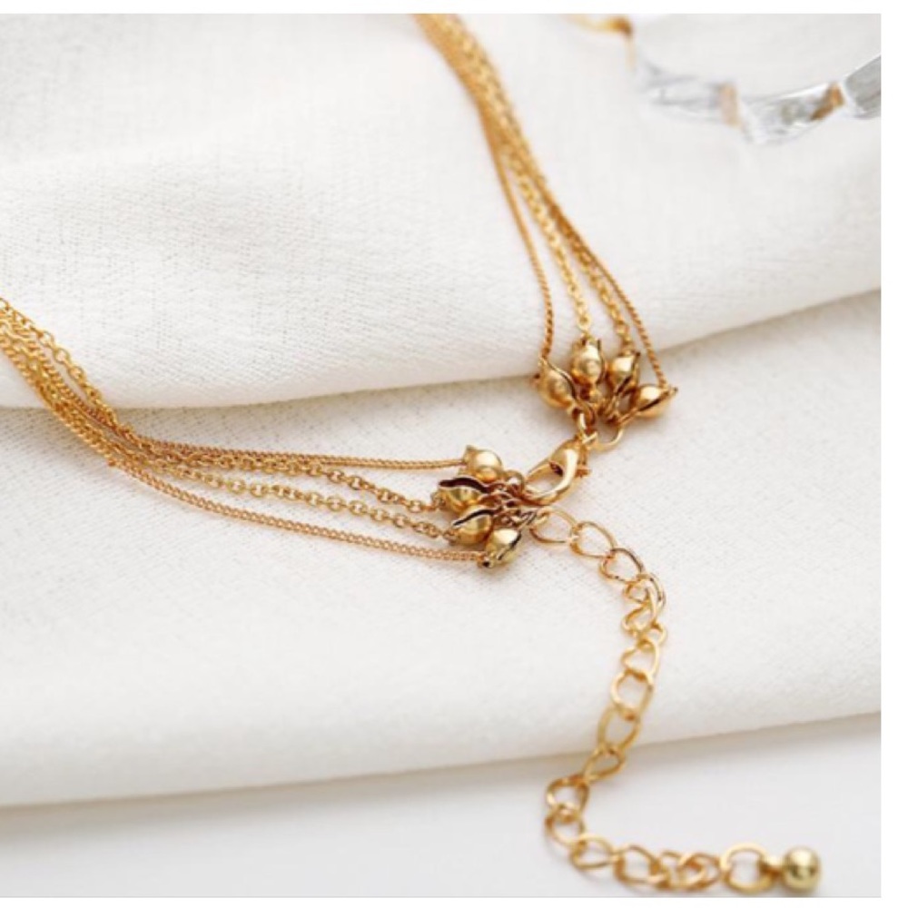 🎄25% OFF BUNDLES🎁Gold multilayer boho necklace - Picture 3 of 8